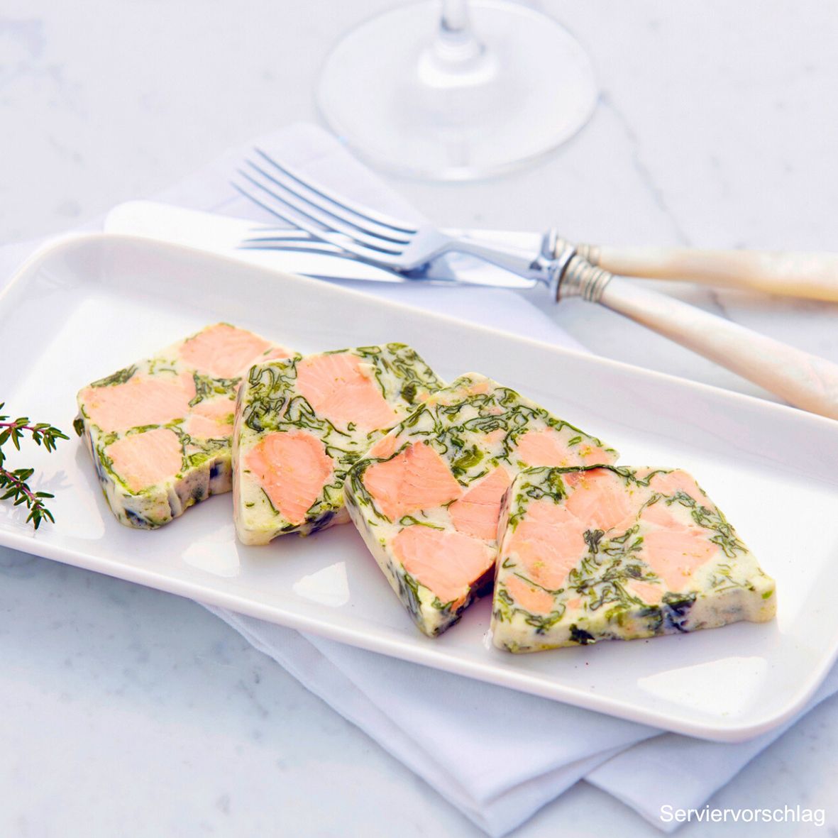 Lachs-Blattspinat-Terrine in Scheiben – 3 x 30 g (90 g) 2