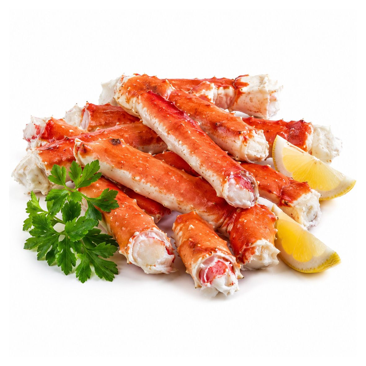 Königskrabben Stücke gekocht und glasiert, 1 kg Beutel