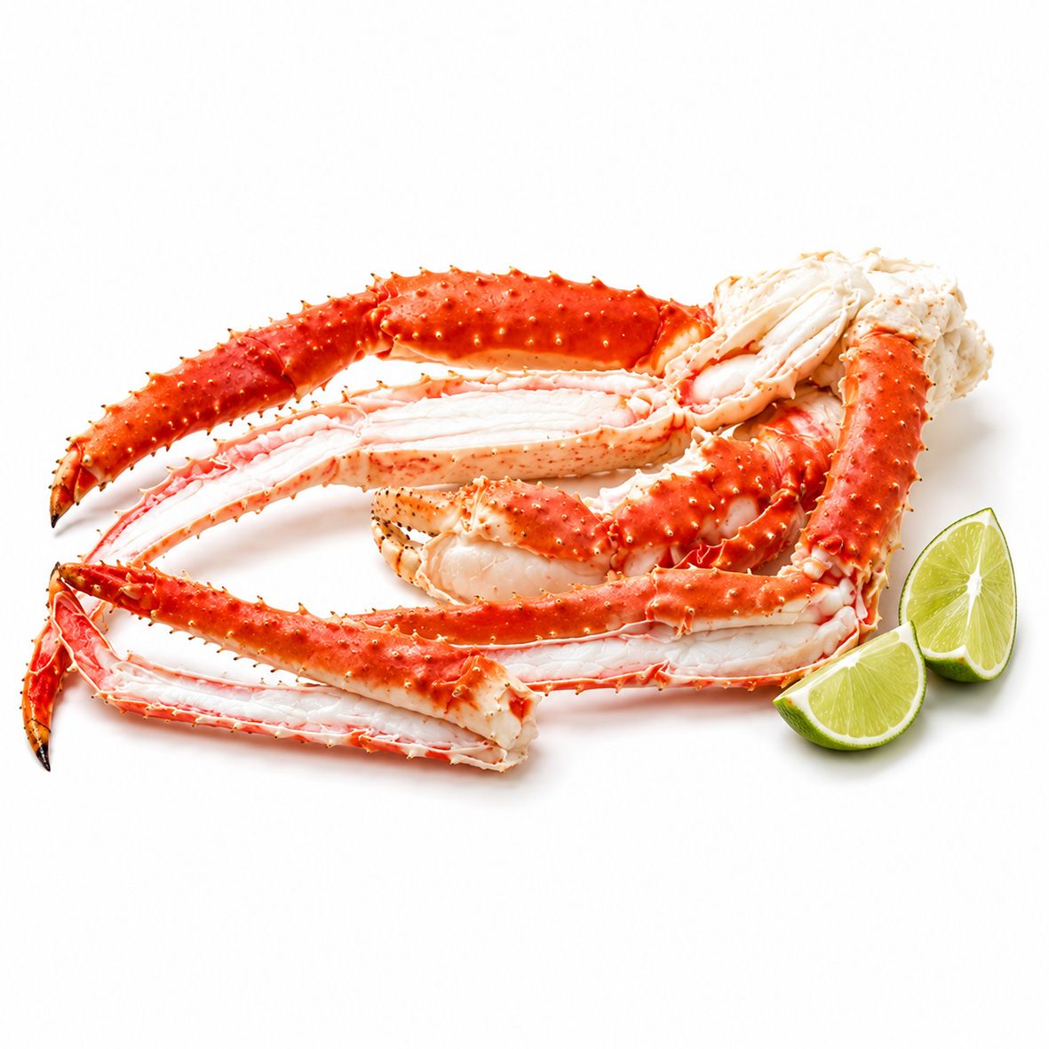 Königskrabben Beine und Scheren aus Chile, gekocht & halbiert, Grading 2L, 2,5 kg