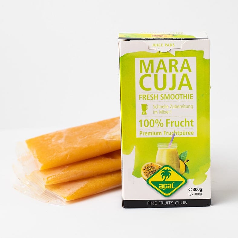 Maracuja‑Püree (Passionsfrucht), 300 g (3×100 g)   3