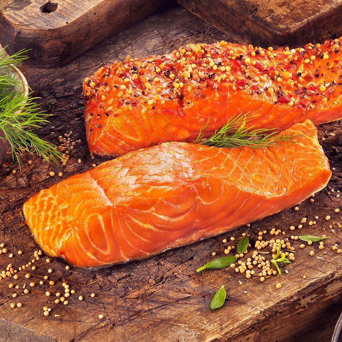 Stremellachs-Filet, natur 1