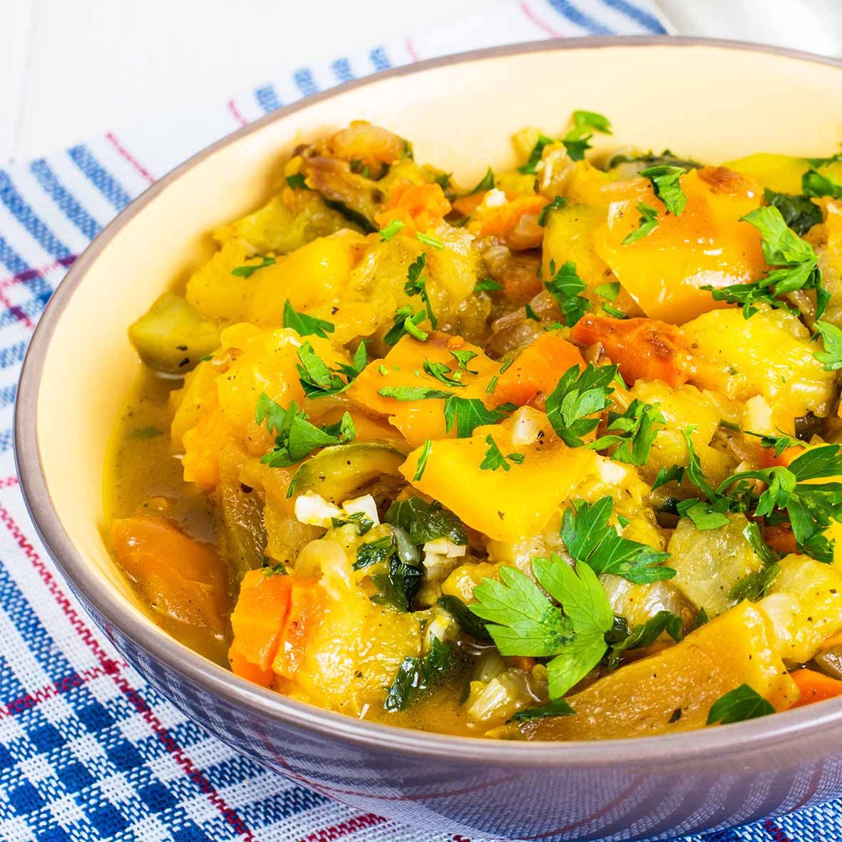 Gemüsecurry – Mild-würziger Eintopf mit Mango, Kokos & Cashew (1 x 400g)