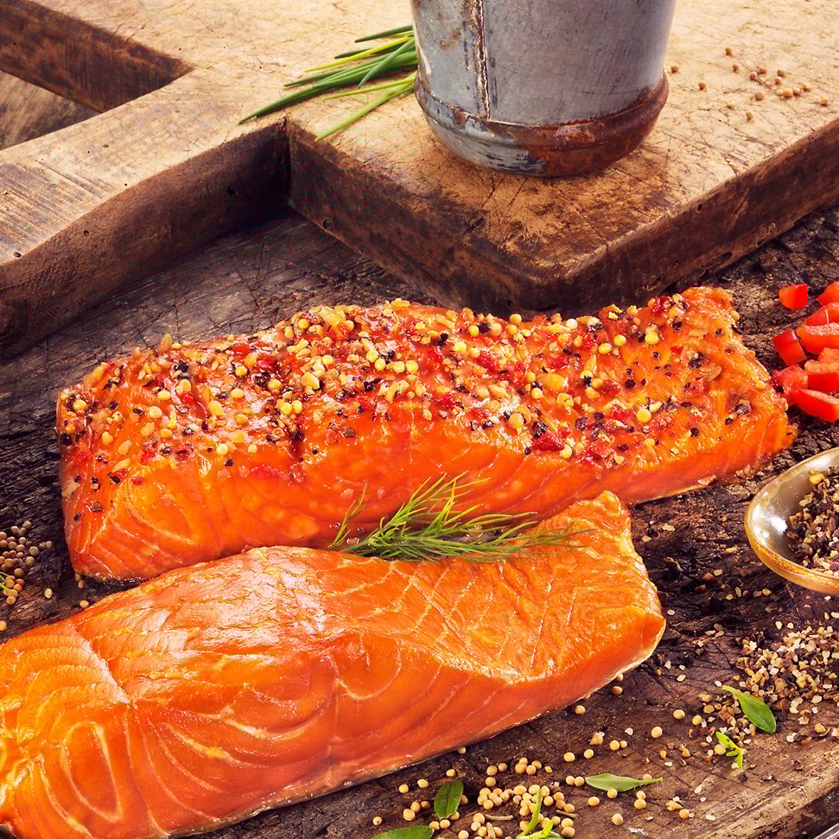 Stremellachs-Filet, Pfeffer | ca. 150 - 200 g 2