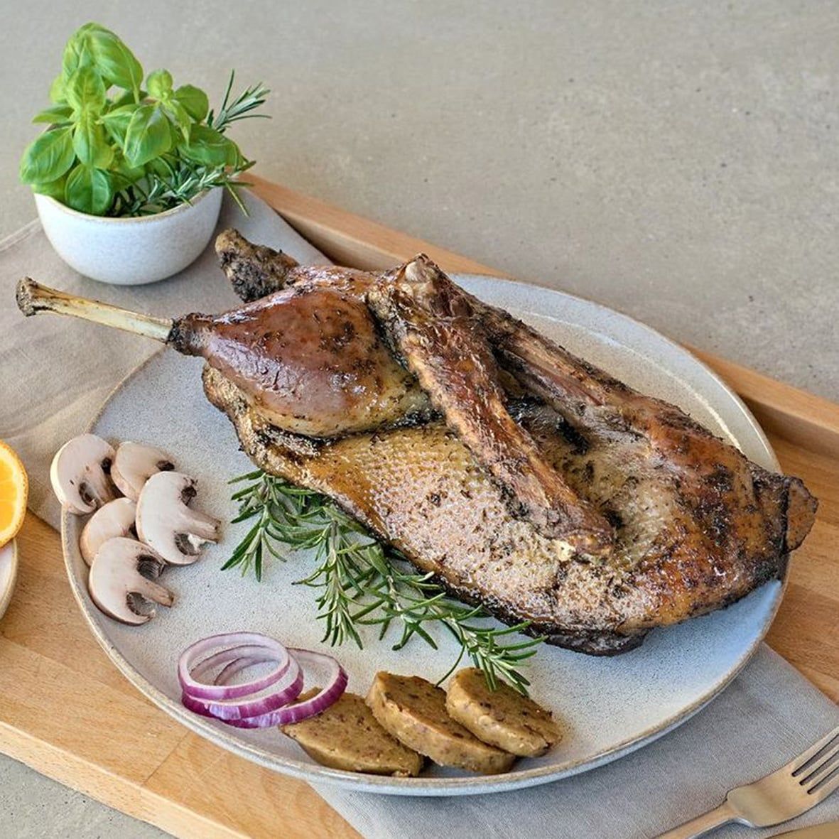 Halbe Gans von Bauer Claßen, sous-vide-gegart 2