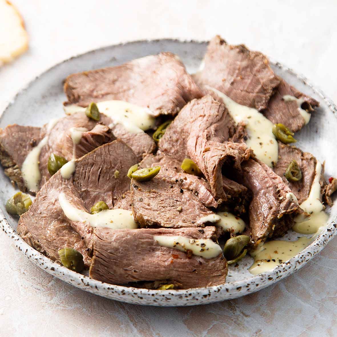 Carne di Vitellone – Zartrosa Kalbfleisch mit feiner Kräuternote