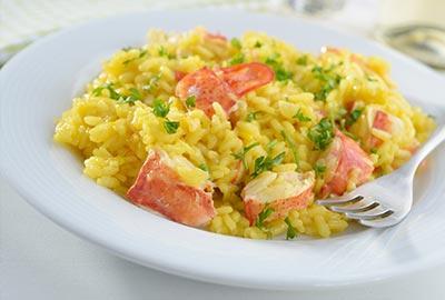 Gegrillter Hummer auf Safranrisotto gegrillter-hummer-auf-safranrisotto