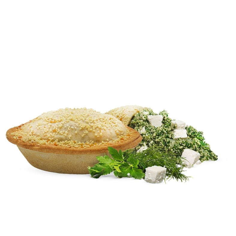 Benton and Horris – Veggie Pie Gefüllte Dinkelmehl Teigtasche ca. 220 g   3