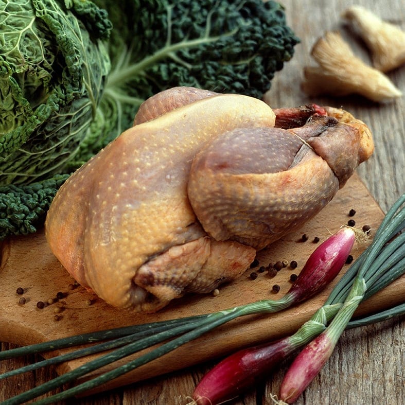 Perlhuhn – ganz, roh, bratfertig, tiefgefroren (1.000–1.099 g) 2