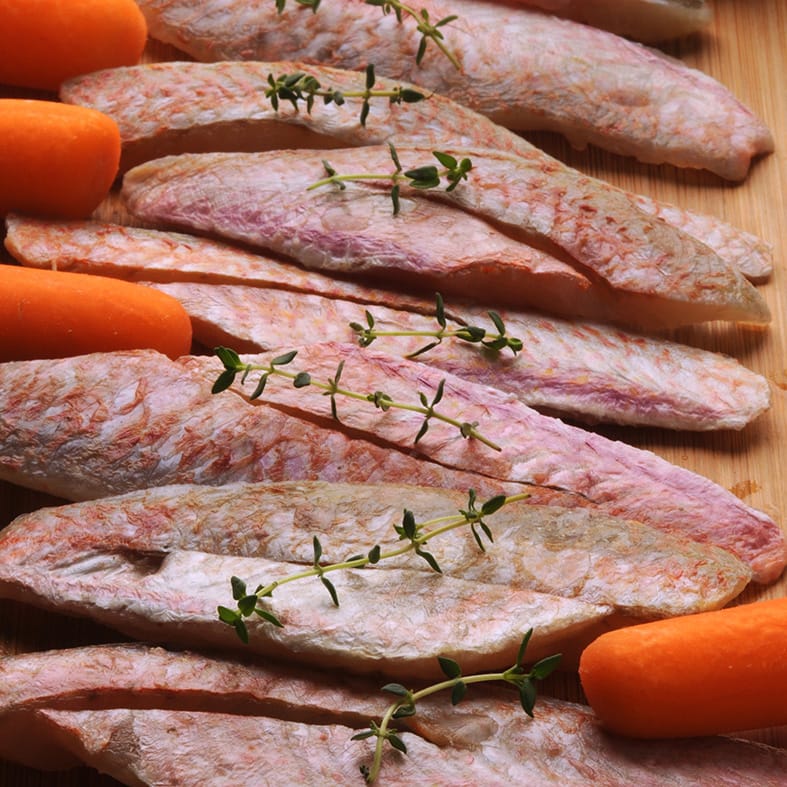 Rote Meerbarbe, Filetstücke aus WILDFANG, 1 Kg 2