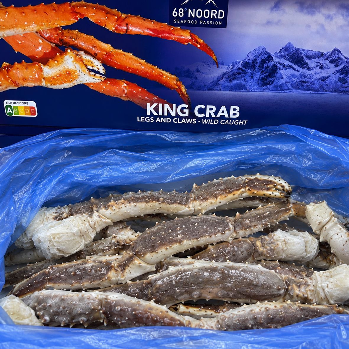 Königskrabben Beine und Scheren roh XXL (3L) glasiert, 2,5 kg 4