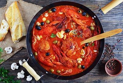 Flusskrebse auf Pilzragout flusskrebse-auf-pilzragout-rezept_1