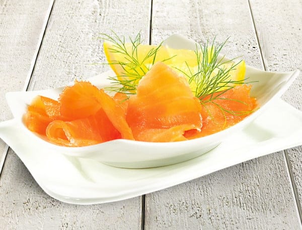 GOSCH Räucherlachs in Scheiben – feinster Lachsgenuss (Salmo salar)