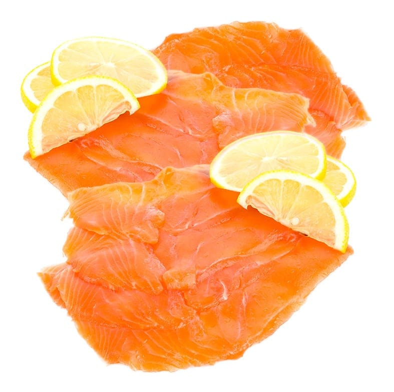 Limonenlachs 500 g in Scheiben