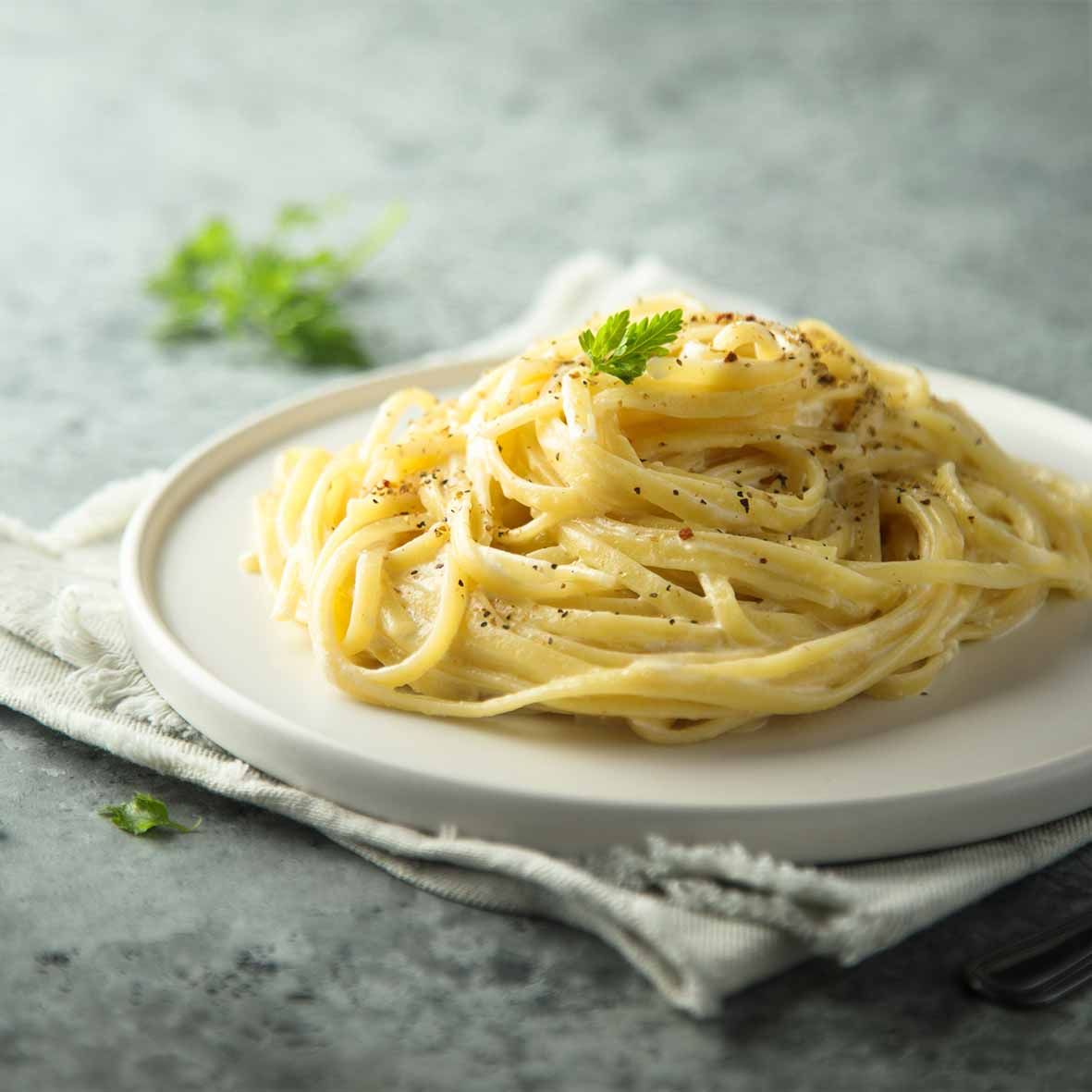 Tagliarini weiß – feine Bandnudeln mit Frischei (2 x 150g)