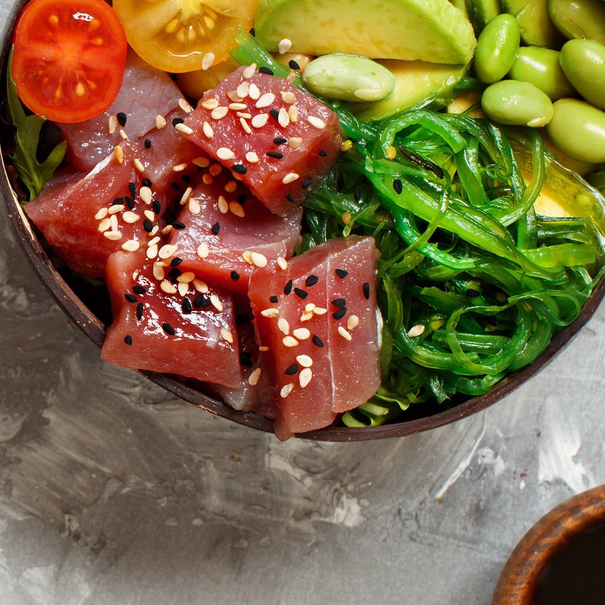 Goma Wakame Salat / Wakame Seealgen Salat für Sushi oder einfach so, gesund und lecker, 1000 g 2