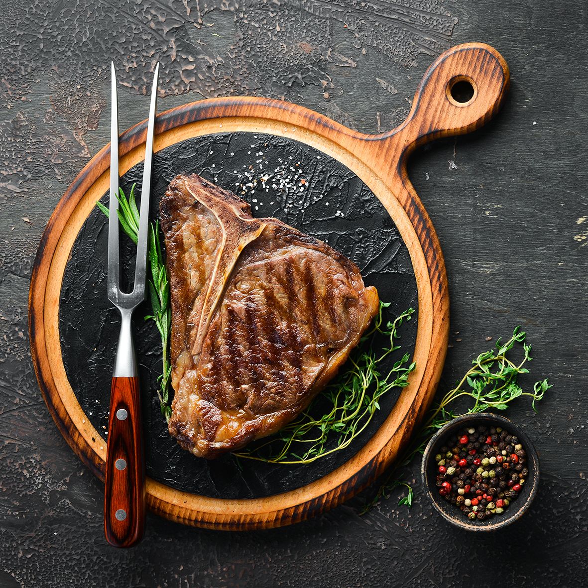 Dry Aged T-Bone Steak aus Nordirland, Salt Moss gereift 3