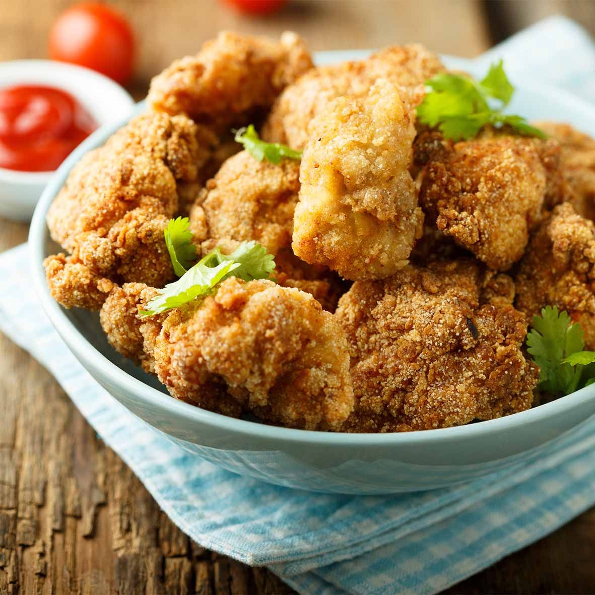 Beef Nuggets – Knusprige Rindfleisch-Nuggets in Cornflakes-Panade (1 x 1000g)