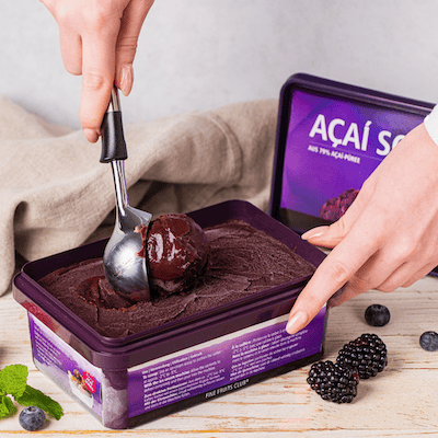 Açaí Sorbet 1000 ml (950 g) – Fruchtsorbet mit hohem Açaí-Anteil 2