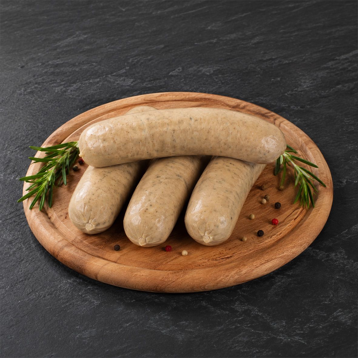 Hähnchenbratwurst BBQ im Saitling, 225 g 2