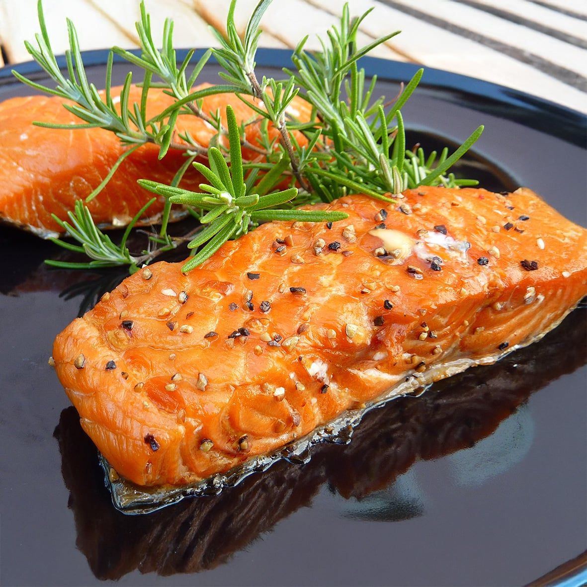 Stremellachs-Filet, Pfeffer | ca. 150 - 200 g 1