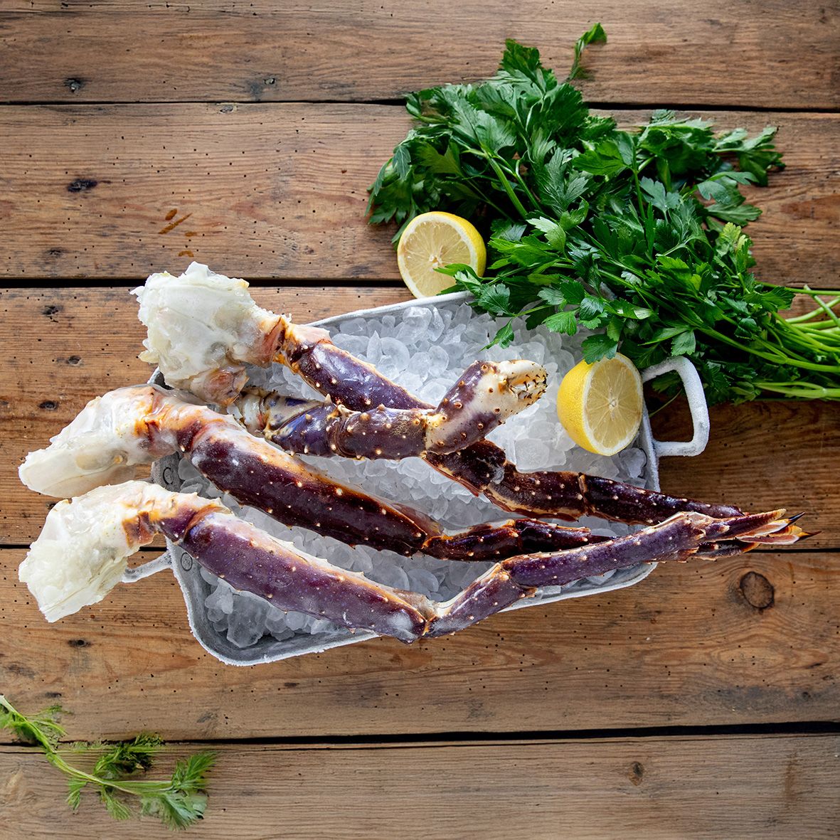 Königskrabbenbeine & Scheren roh – Für echte Gourmet-Küche (1 kg)