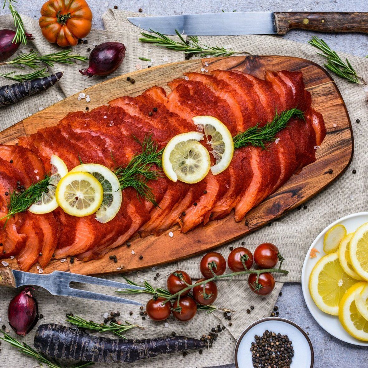 Lachs >Limonenlachs | in Scheiben, 150 g