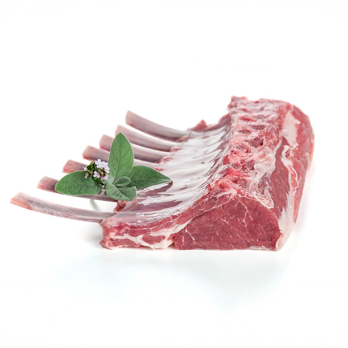 Lammkrone / Lammcarree / French Rack, Weidelamm, 500-1700g - HALAL  Lammkrone 1