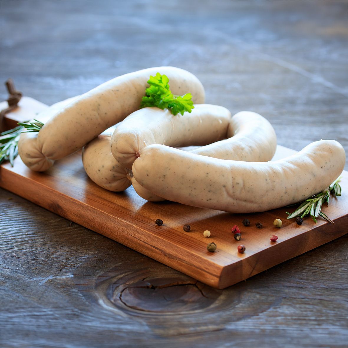 Hähnchenbratwurst im Schafssaitling tiefgekühlt, 225 g 2