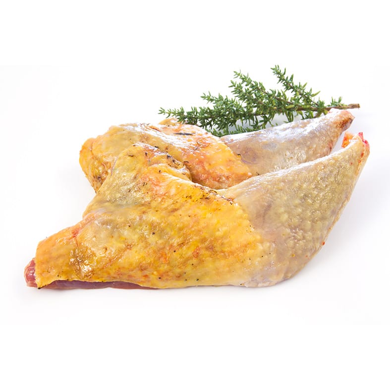  Perlhuhnbrust Supreme mit Haut & Flügelknochen, tiefgefroren