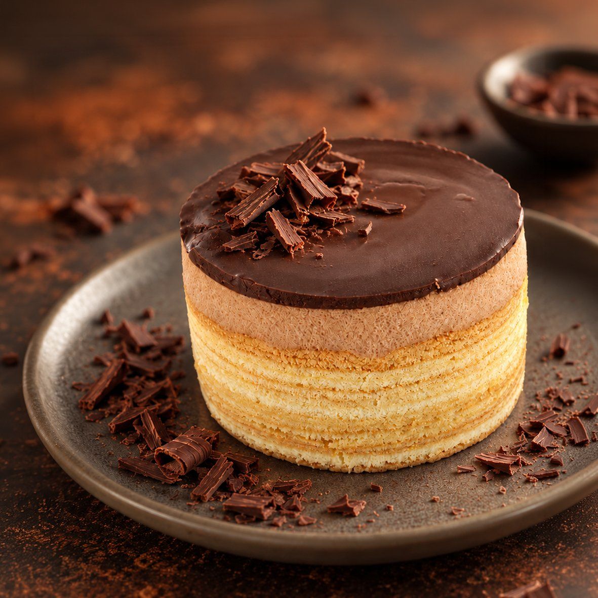 Baumkuchen-Trüffel-Törtchen - auf dunklem Biskuitboden (2 x 80 g) 2
