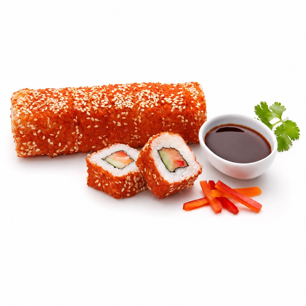 California Sushi mit Teriyaki-Lachs und Avocado 2 x 200 g Rollen