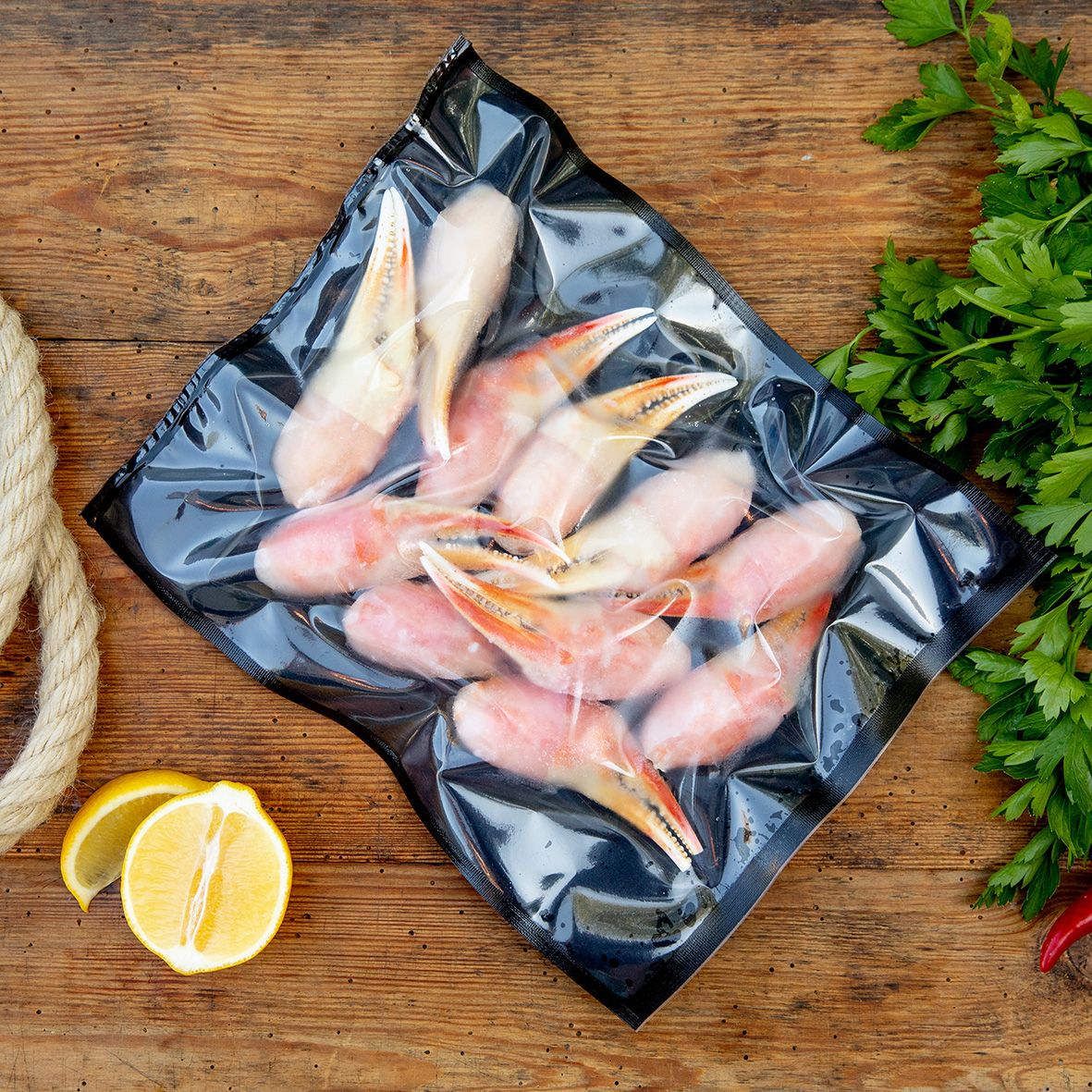 Schneekrabben Cocktail-Scheren 15/20, gekocht, 200 g 3