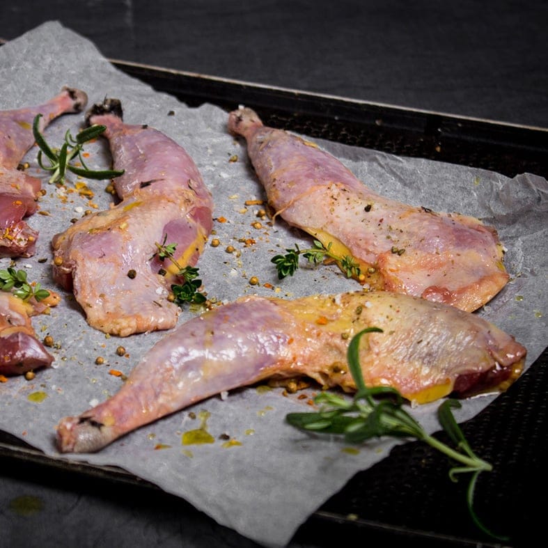 Fasanenkeule  (4 St = 1 KG) mit Haut, tiefgefroren  2