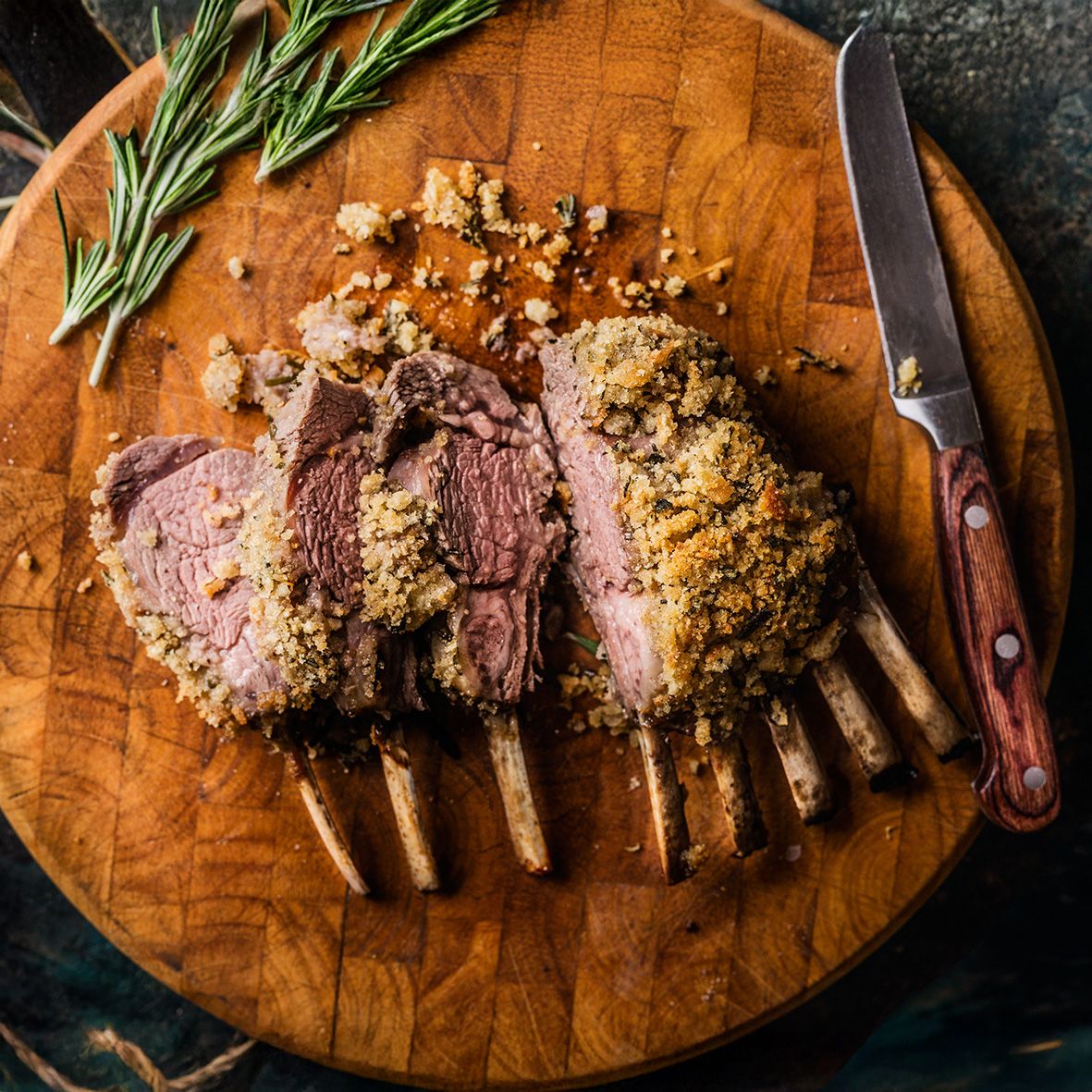 Lammkrone / Lammcarree / French Rack, Weidelamm, 500-1700g - HALAL  Lammkrone 3