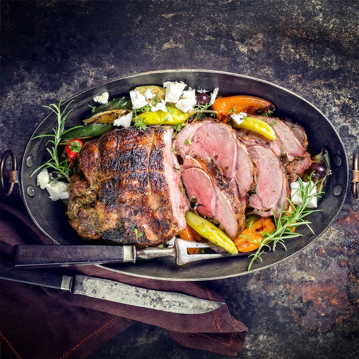 Holsteiner Lamm-Keule | ohne Knochen 1400-2199 g  3