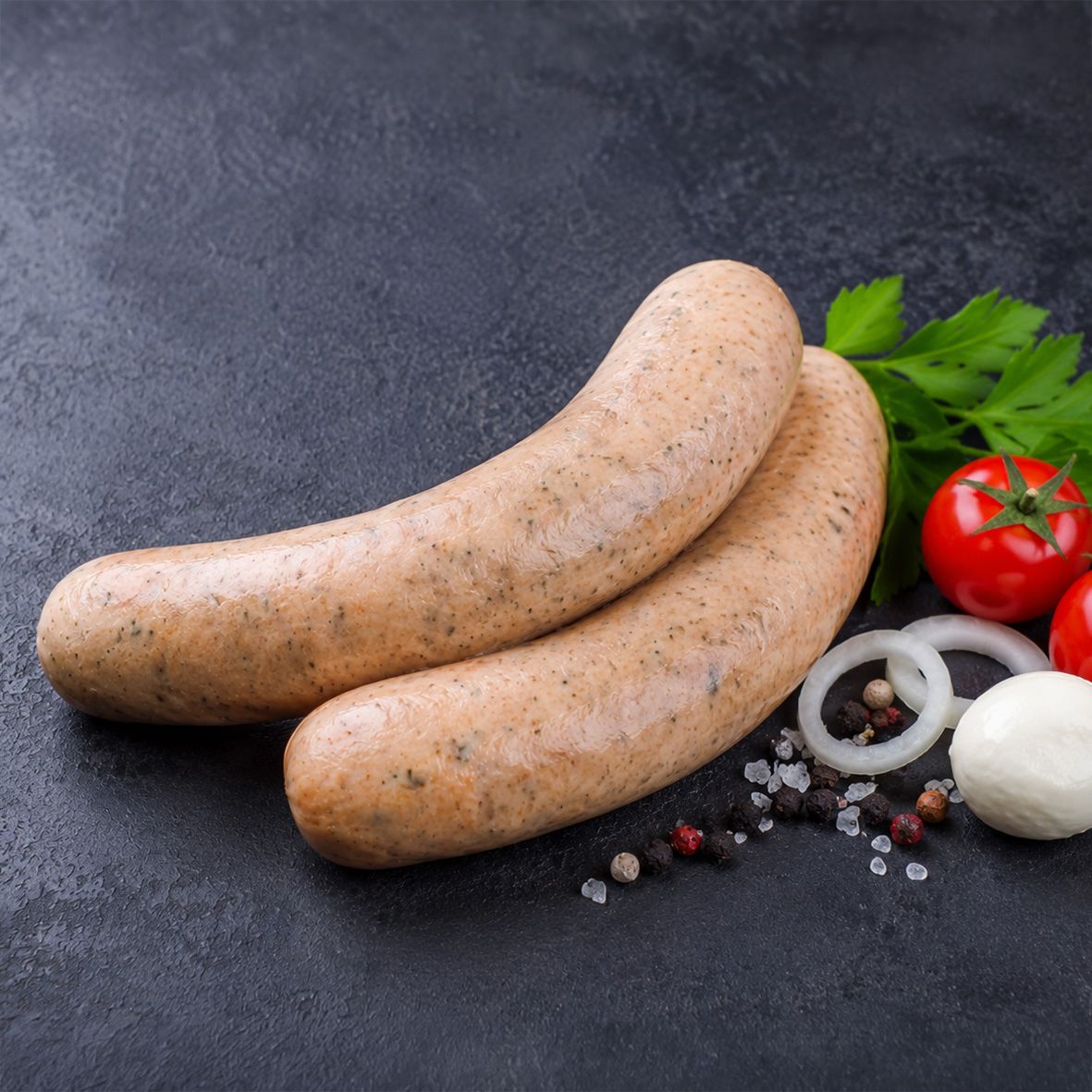 Hähnchenbratwurst mit Tomate und Mozzarella, 225 g 2