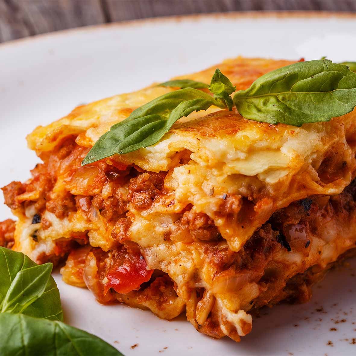 Lasagne klassisch – original italienische Rindfleisch-Lasagne (1 x 400g)