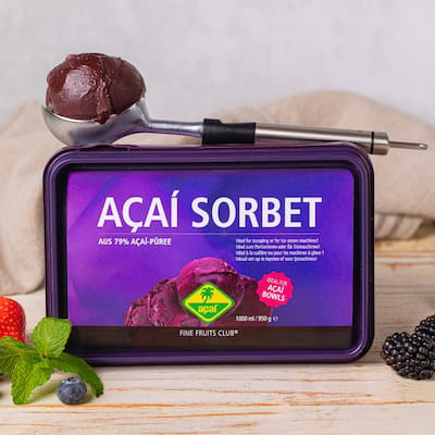 Açaí Sorbet 1000 ml (950 g) – Fruchtsorbet mit hohem Açaí-Anteil 3