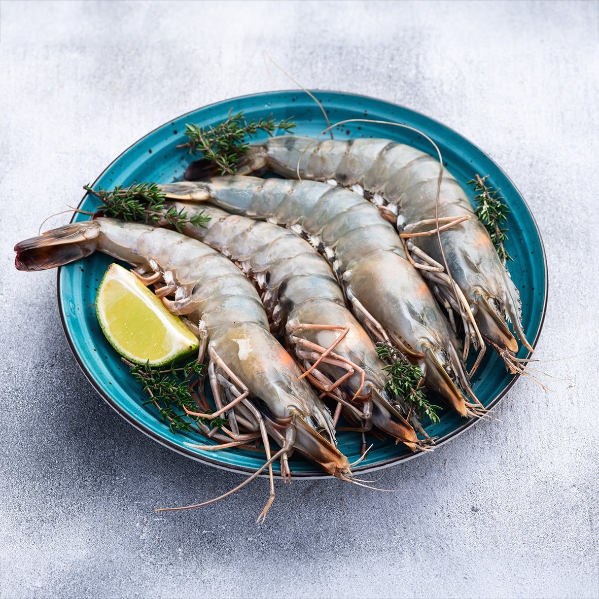 Gambas, Black Tiger Shrimps, ganz/roh, WILDFANG 2