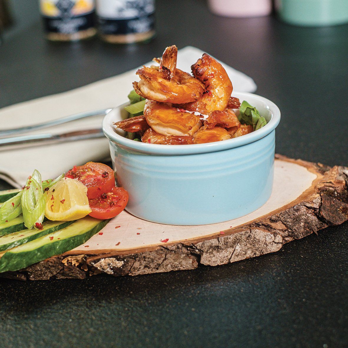 Rauchgarnelen, heißgeräuchert 500 g