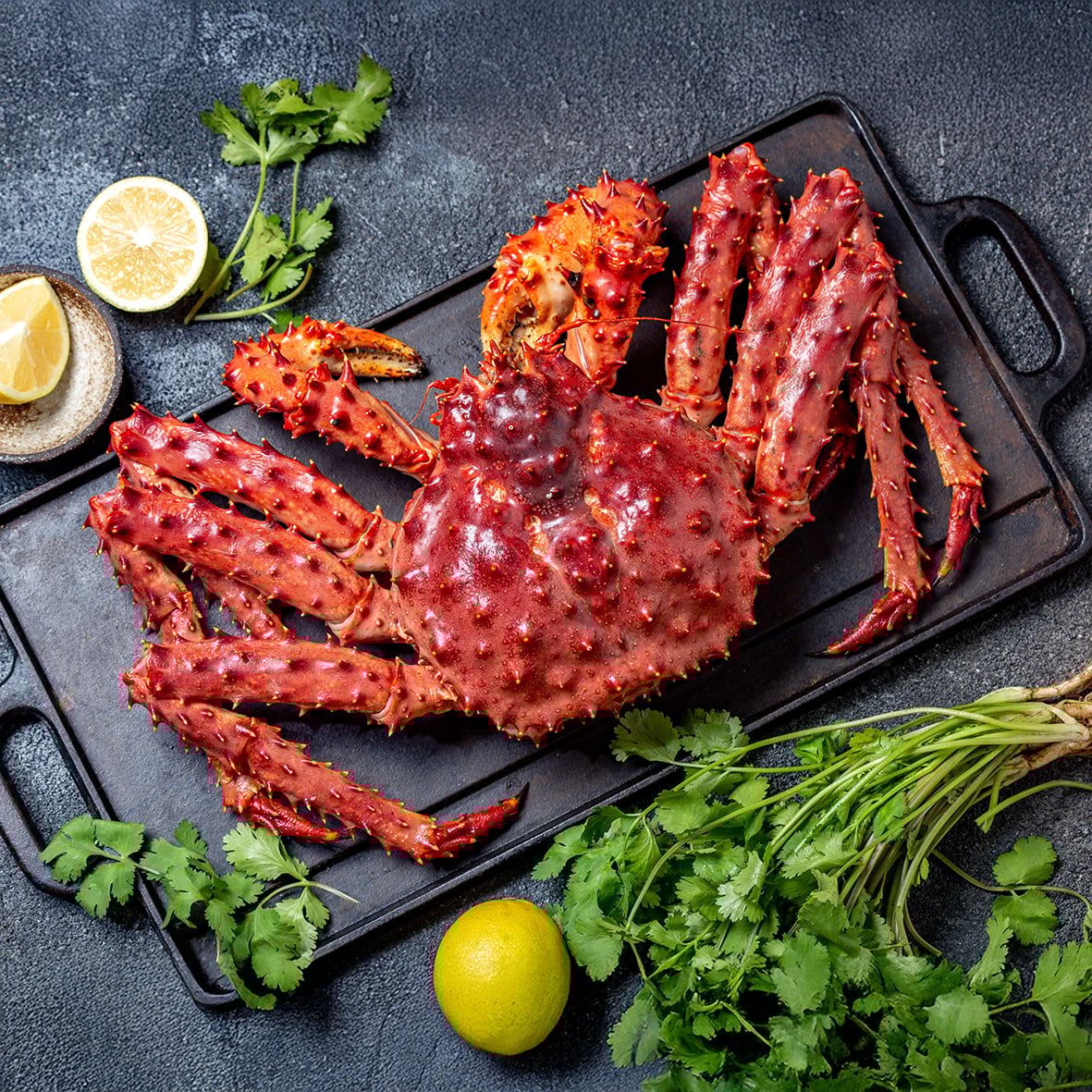 Königskrabbe / King Crab XL, ganze Krabbe, WILDFANG, 1000-4200g 2