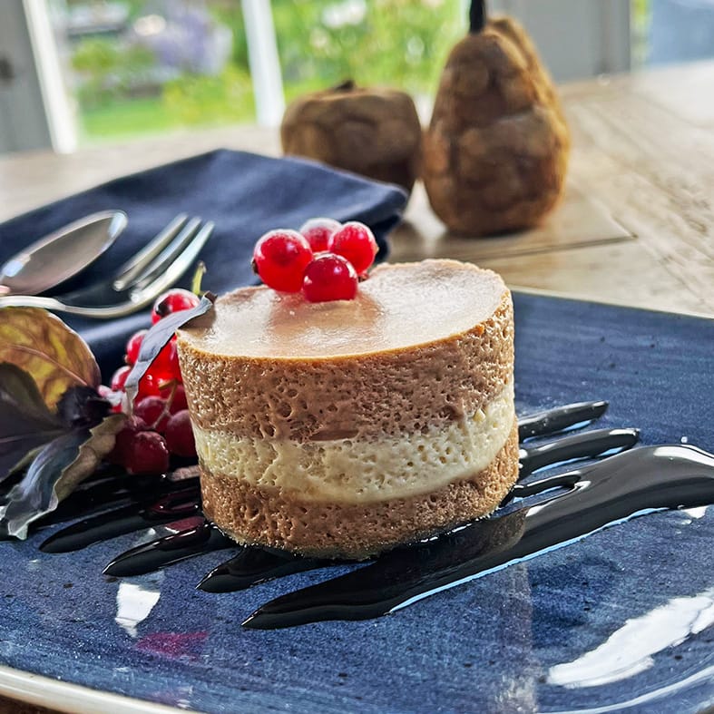 Lasagne von Nougat & Marzipan – edles Schichtdessert (2 x 75g)