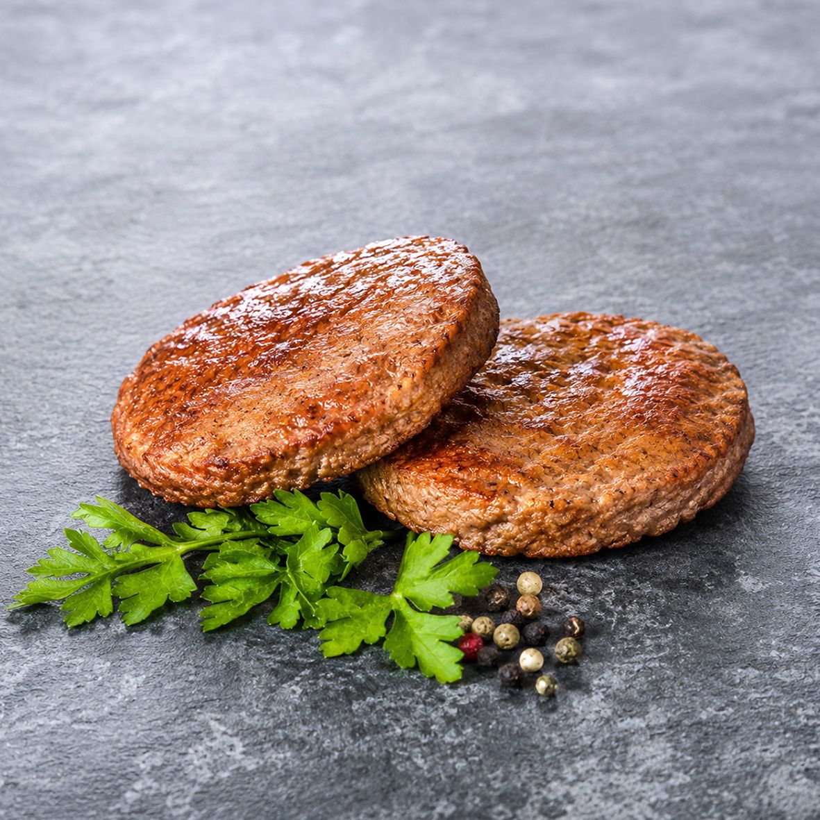 Entenburger natur vorgegart, 2 Stück à 150 g 2