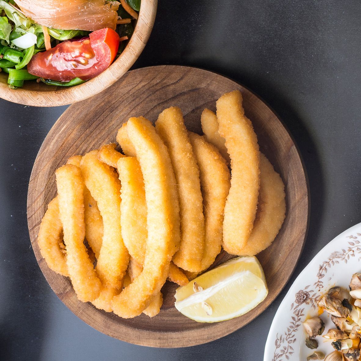 Rabas Empanadas - typisch spanische Tapas aus panierten Oktopus-Happen 2