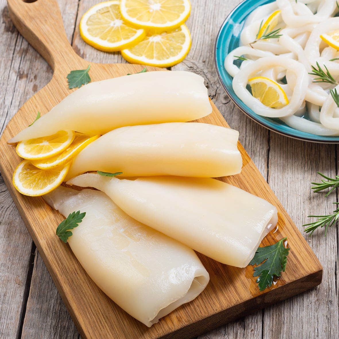 Tintenfischtuben aus WILDFANG, U10 (max. 10 Stück / kg) 2