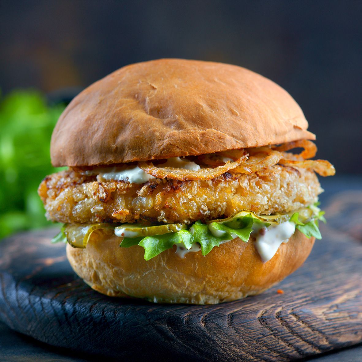 Krabbenburger Patties, paniert, vorgebacken, tiefgefroren (4 x 100 g = 400 g)  3