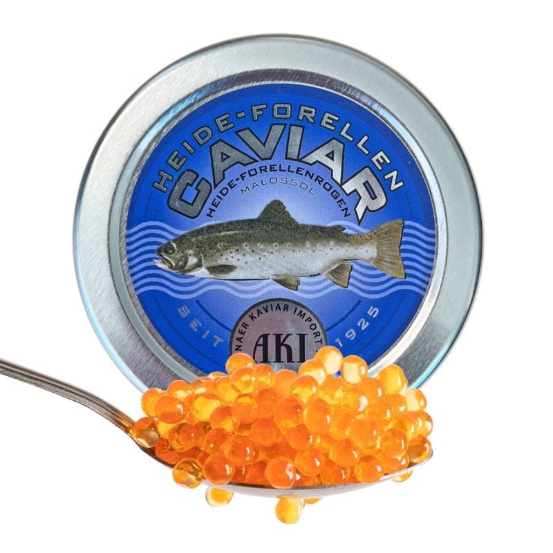 Heideforellen-Caviar mit Sylter Meersalz – 100 g
