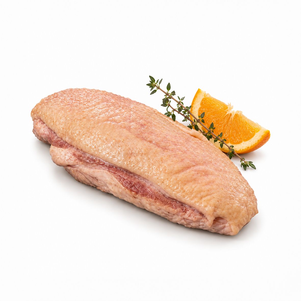Entenbrust sous-vide vorgegart mit Haut, ca. 190 g