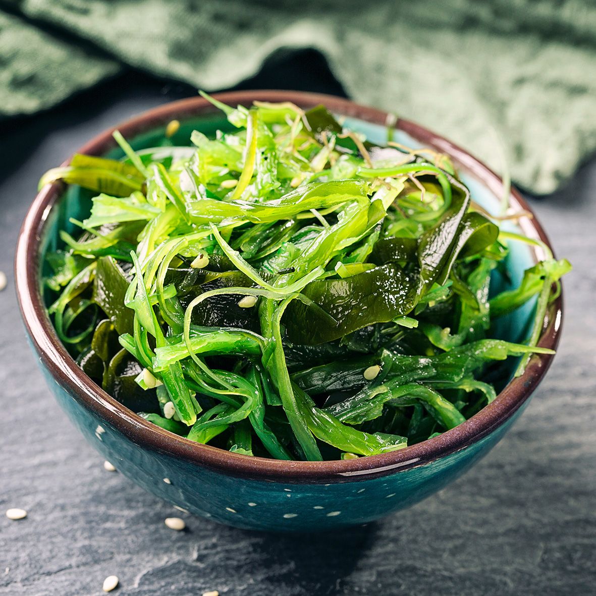 Goma Wakame Salat / Wakame Seealgen Salat für Sushi oder einfach so, gesund und lecker, 250 g 2