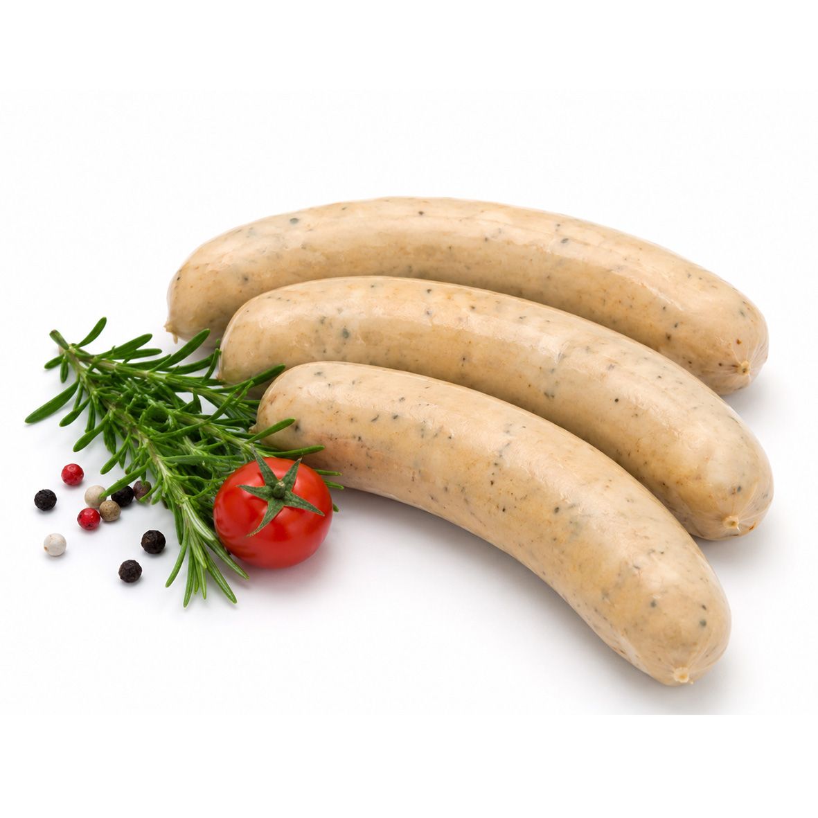 Hähnchenbratwurst mit Tomate und Mozzarella, 225 g
